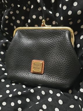 Dooney & Bourke Kiss Lock Coin Pouch